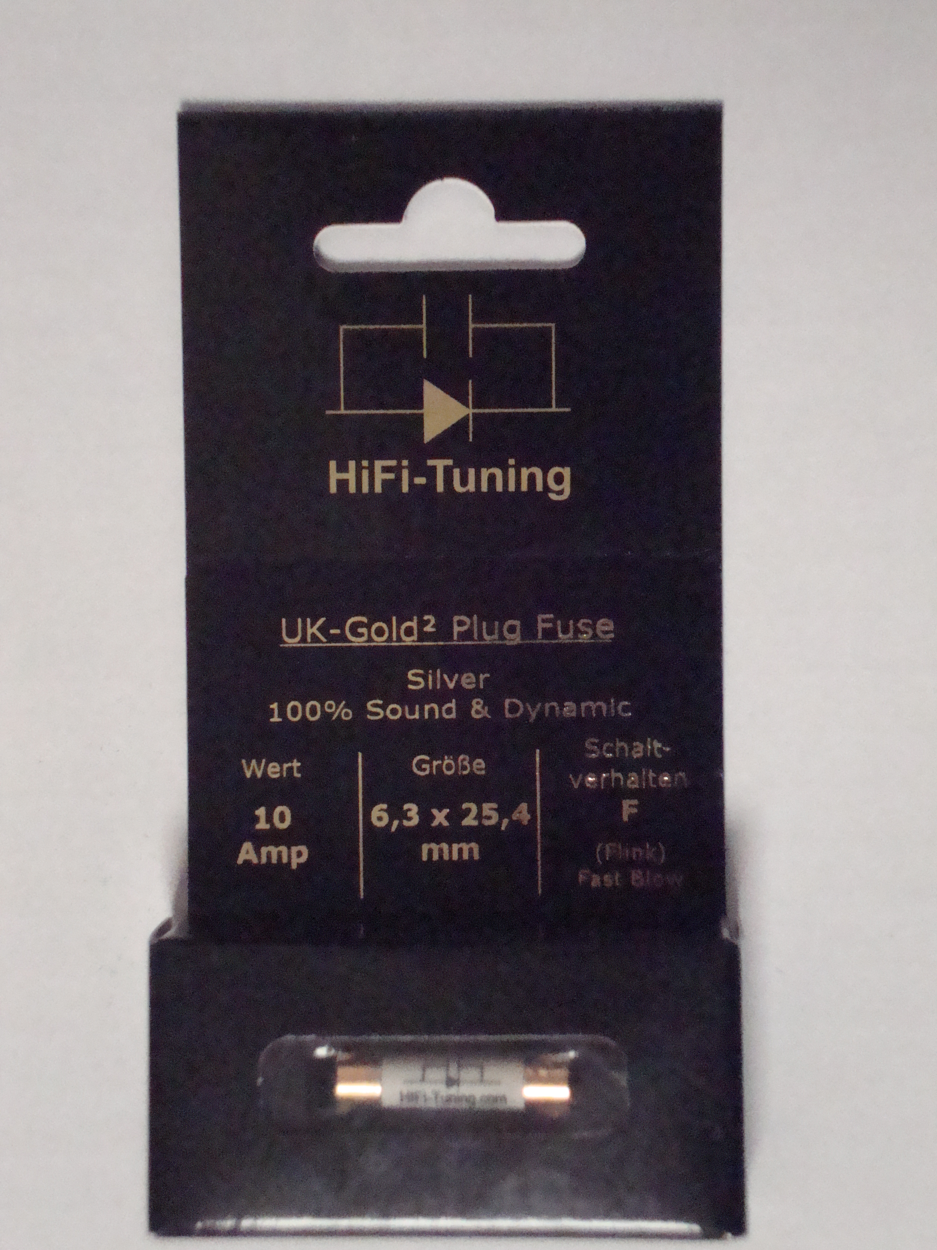 HiFi Tuning Supreme 3 10 Amp Silver UK Mains Fuse