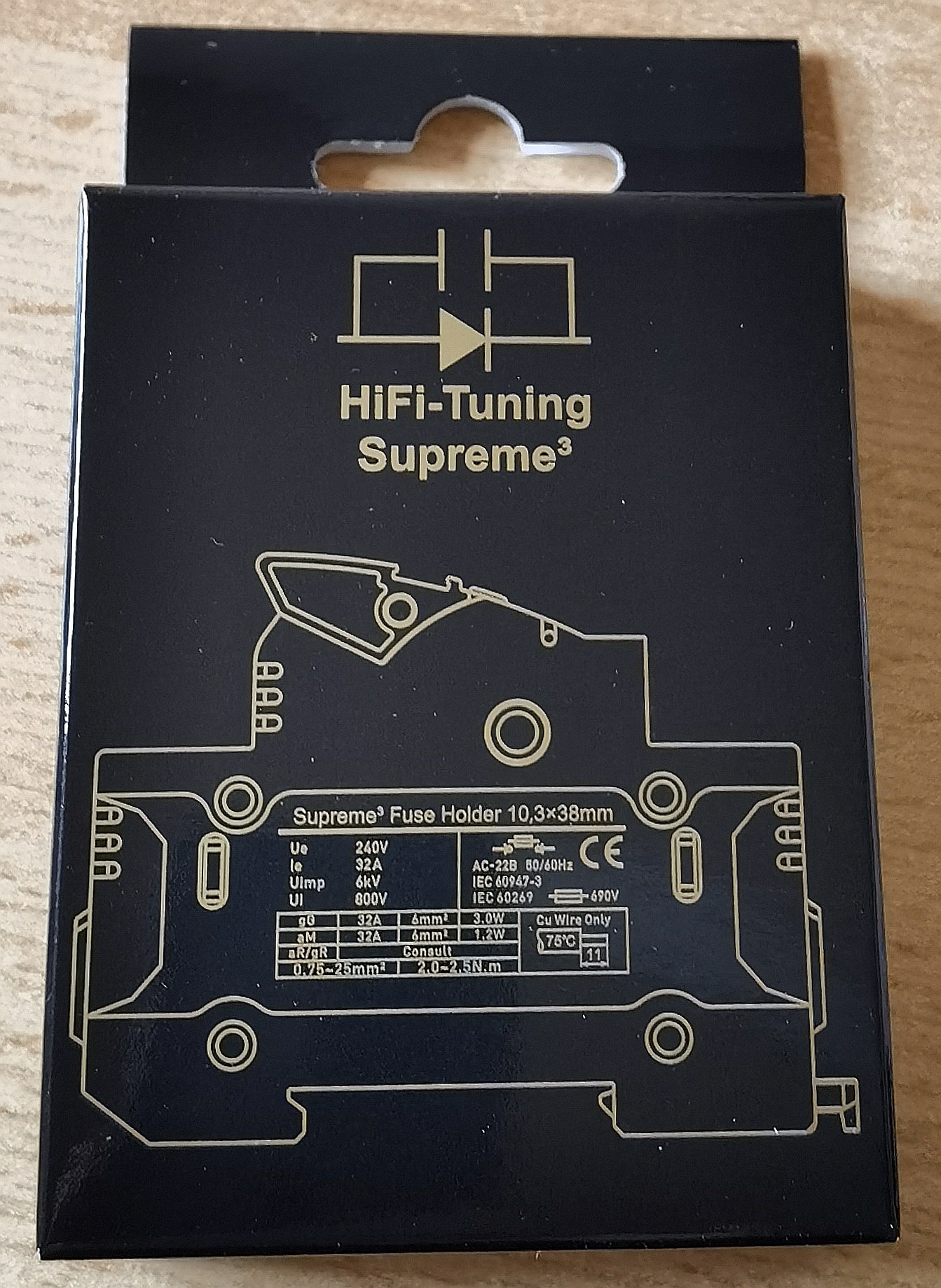 HiFi Tuning Fuse Holder carton